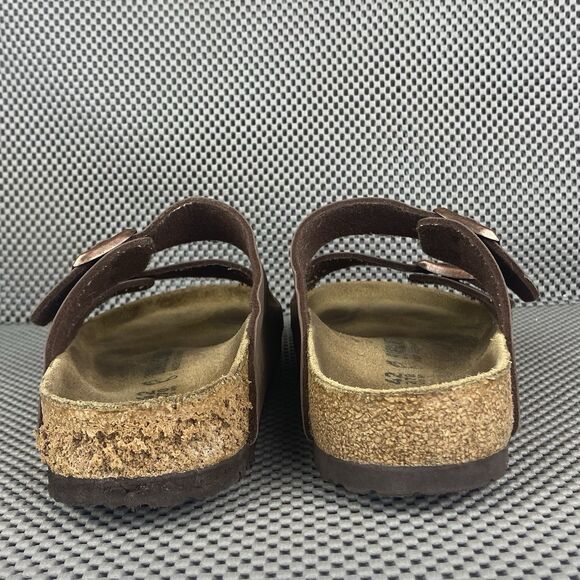 Birkenstock Arizona Sandals Adult 37 L11 M9 Brown Buckle Casual Made In Germany - Picture 9 of 16